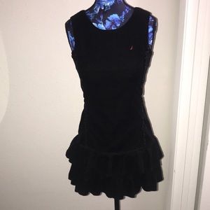 Nautica Black Corduroy Dress size 8